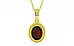 Panchdhatu Hessonite Garnet Pendant Fine Quality (P7)