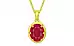 Panchdhatu Ruby Pendant Limited Quality (P8)