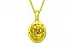 Panchdhatu Thailand Yellow Sapphire Pendant Limited Quality (P8)
