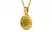 Gold Thailand Yellow Sapphire Pendant Prime Quality (P8)