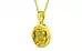 Panchdhatu Thailand Yellow Sapphire Pendant Rare Quality (P8)