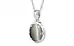 Sterling Silver Cat's Eye Pendant Fine Quality (P8)