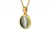 Gold Cat's Eye Pendant Fine Quality (P8)