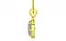 Panchdhatu Ceylon White Sapphire Pendant Fine Quality (P8)