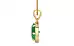 Ashtadhatu Emerald Pendant Limited Quality (P8)