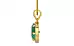 Gold Emerald Pendant Limited Quality (P8)