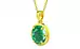 Panchdhatu Emerald Pendant Limited Quality (P8)