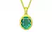 Panchdhatu Emerald Pendant Limited Quality (P8)