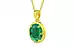Panchdhatu Emerald Pendant Rare Quality (P8)