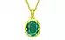 Panchdhatu Emerald Pendant Rare Quality (P8)