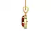 Ashtadhatu Hessonite Garnet Pendant Limited Quality (P8)