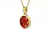 Ashtadhatu Hessonite Garnet Pendant Limited Quality (P8)