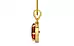 Gold Hessonite Garnet Pendant Limited Quality (P8)