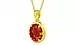 Panchdhatu Hessonite Garnet Pendant Limited Quality (P8)