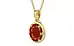 Ashtadhatu Hessonite Garnet Pendant Prime Quality (P8)