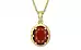 Ashtadhatu Hessonite Garnet Pendant Prime Quality (P8)