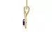 Ashtadhatu Thailand Blue Sapphire Pendant Prime Quality (P9)