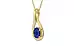 Ashtadhatu Thailand Blue Sapphire Pendant Prime Quality (P9)
