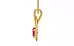 Gold Ruby Pendant Fine Quality (P9)