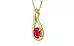 Ashtadhatu Ruby Pendant Prime Quality (P9)