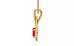 Gold Ruby Pendant Prime Quality (P9)