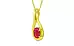 Panchdhatu Ruby Pendant Prime Quality (P9)