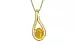 Ashtadhatu Thailand Yellow Sapphire Pendant Fine Quality (P9)