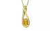 Ashtadhatu Thailand Yellow Sapphire Pendant Fine Quality (P9)