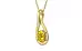 Ashtadhatu Thailand Yellow Sapphire Pendant Limited Quality (P9)