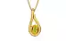 Gold Thailand Yellow Sapphire Pendant Rare Quality (P9)