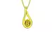 Panchdhatu Thailand Yellow Sapphire Pendant Rare Quality (P9)