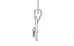 Sterling Silver Ceylon Blue Sapphire Pendant Fine Quality (P9)