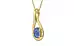 Ashtadhatu Ceylon Blue Sapphire Pendant Prime Quality (P9)