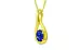 Panchdhatu Ceylon Blue Sapphire Pendant Rare Quality (P9)