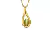 Gold Cat's Eye Pendant Limited Quality (P9)