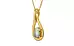 Gold Cat's Eye Pendant Prime Quality (P9)