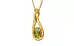 Gold Cat's Eye Pendant Rare Quality (P9)