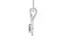 Sterling Silver Ceylon White Sapphire Pendant Fine Quality (P9)