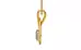 Gold Ceylon White Sapphire Pendant Fine Quality (P9)