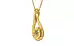 Gold Ceylon Yellow Sapphire Pendant Prime Quality (P9)