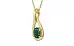 Ashtadhatu Emerald Pendant Prime Quality (P9)