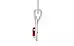 Sterling Silver Hessonite Garnet Pendant Limited Quality (P9)