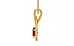 Gold Hessonite Garnet Pendant Limited Quality (P9)
