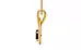 Gold Hessonite Garnet Pendant Prime Quality (P9)