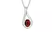 Sterling Silver Hessonite Garnet Pendant Rare Quality (P9)
