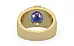 Ashtadhatu Thailand Blue Sapphire Ring Fine Quality (R1)