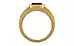 Gold Thailand Blue Sapphire Ring Limited Quality (R1)