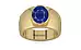 Ashtadhatu Thailand Blue Sapphire Ring Prime Quality (R1)