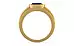 Gold Thailand Blue Sapphire Ring Prime Quality (R1)