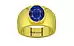 Panchdhatu Thailand Blue Sapphire Ring Prime Quality (R1)